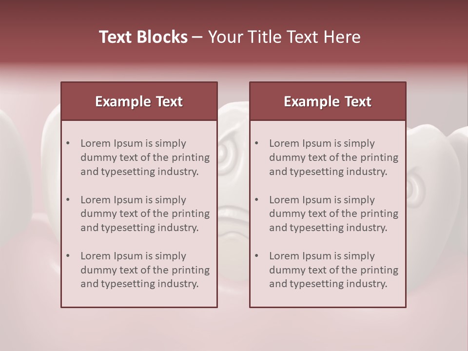 Dental Decay Illustration Toothache PowerPoint Template