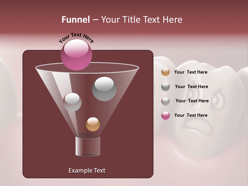 Dental Decay Illustration Toothache PowerPoint Template