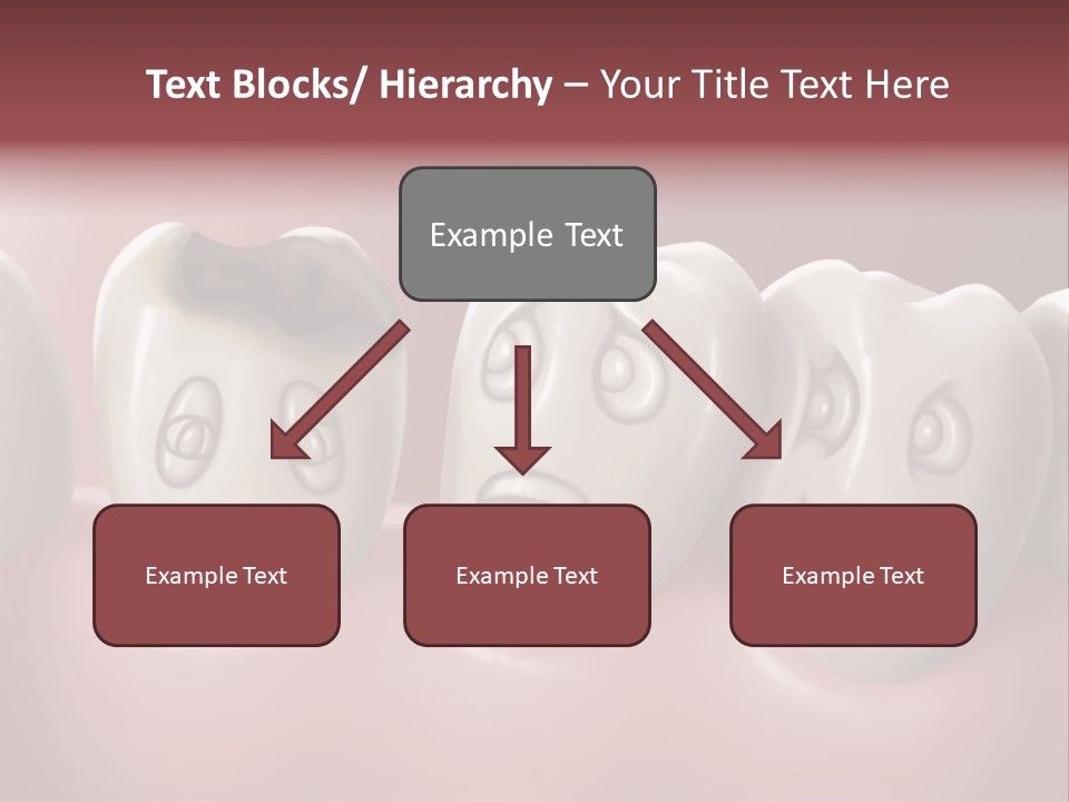 Dental Decay Illustration Toothache PowerPoint Template