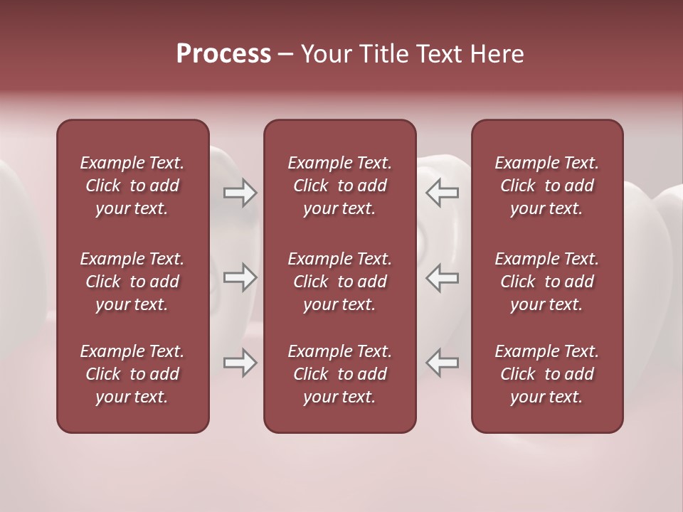 Dental Decay Illustration Toothache PowerPoint Template