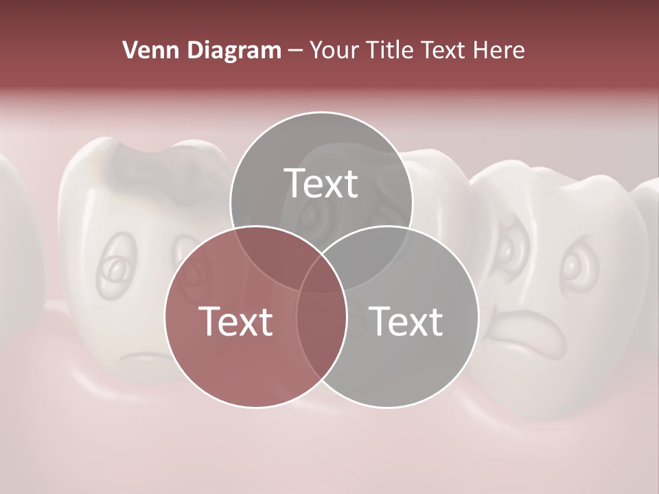 Dental Decay Illustration Toothache PowerPoint Template