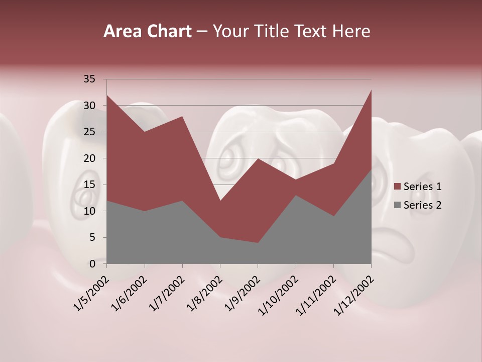 Dental Decay Illustration Toothache PowerPoint Template