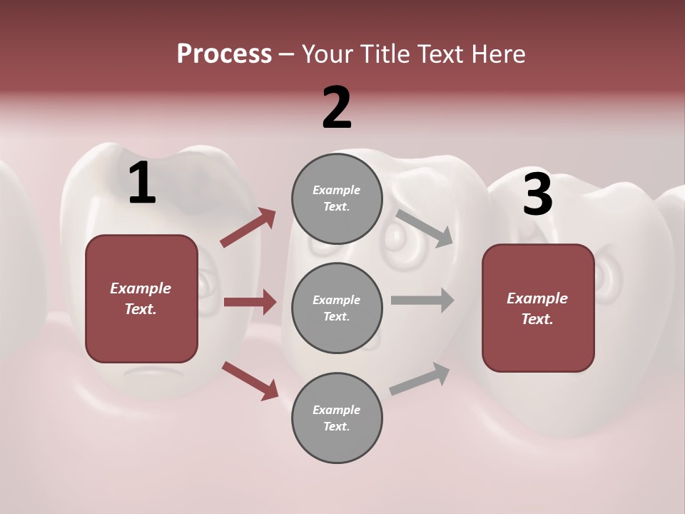 Dental Decay Illustration Toothache PowerPoint Template
