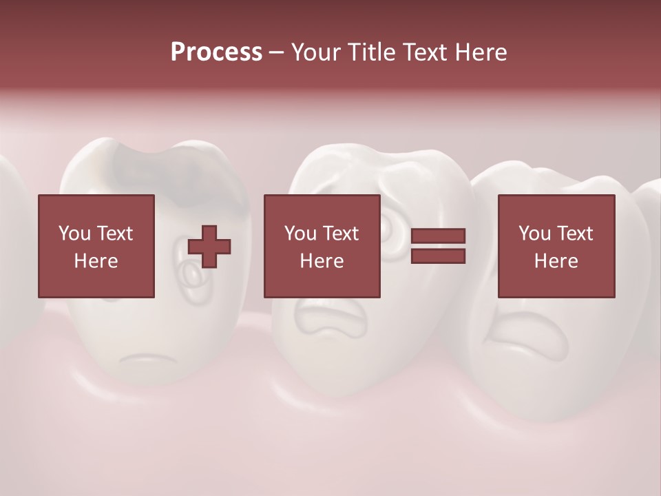 Dental Decay Illustration Toothache PowerPoint Template