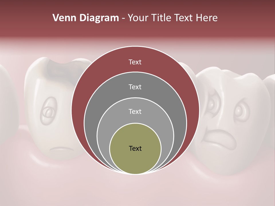 Dental Decay Illustration Toothache PowerPoint Template