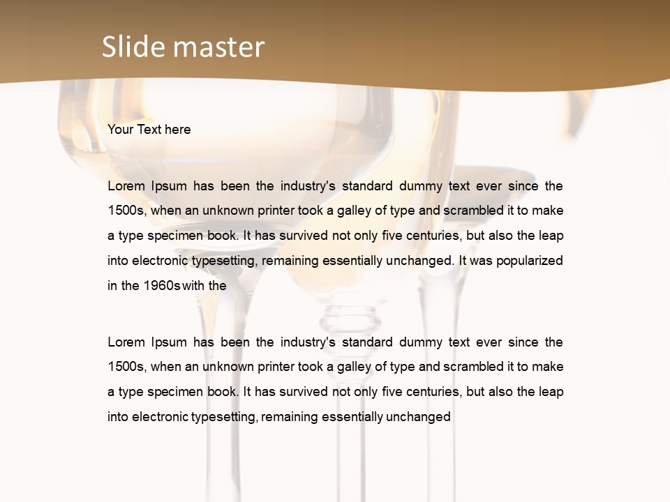 Life Organic White PowerPoint Template