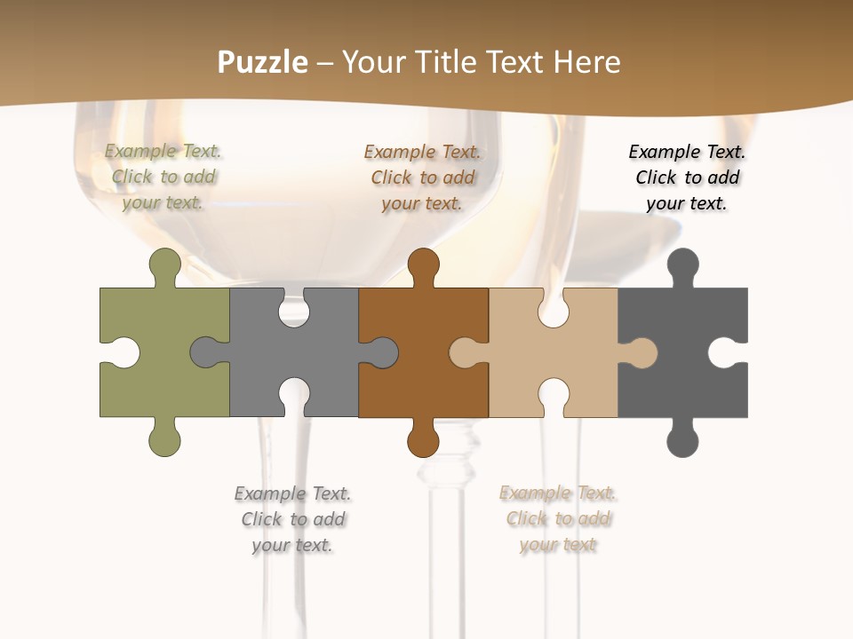 Life Organic White PowerPoint Template