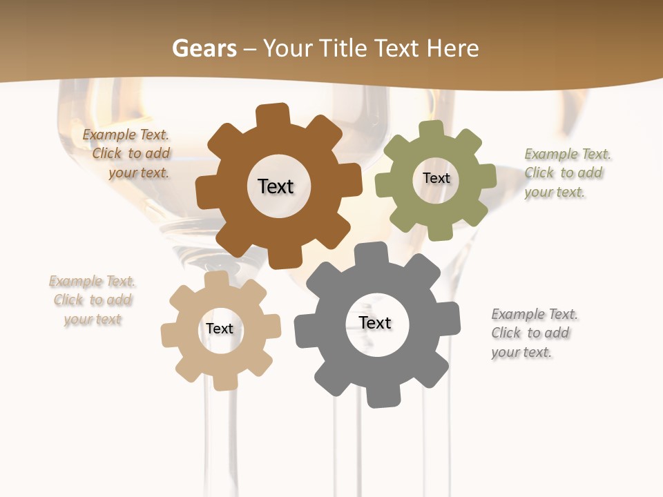 Life Organic White PowerPoint Template