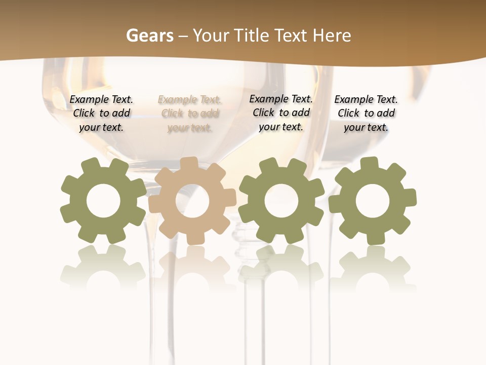 Life Organic White PowerPoint Template