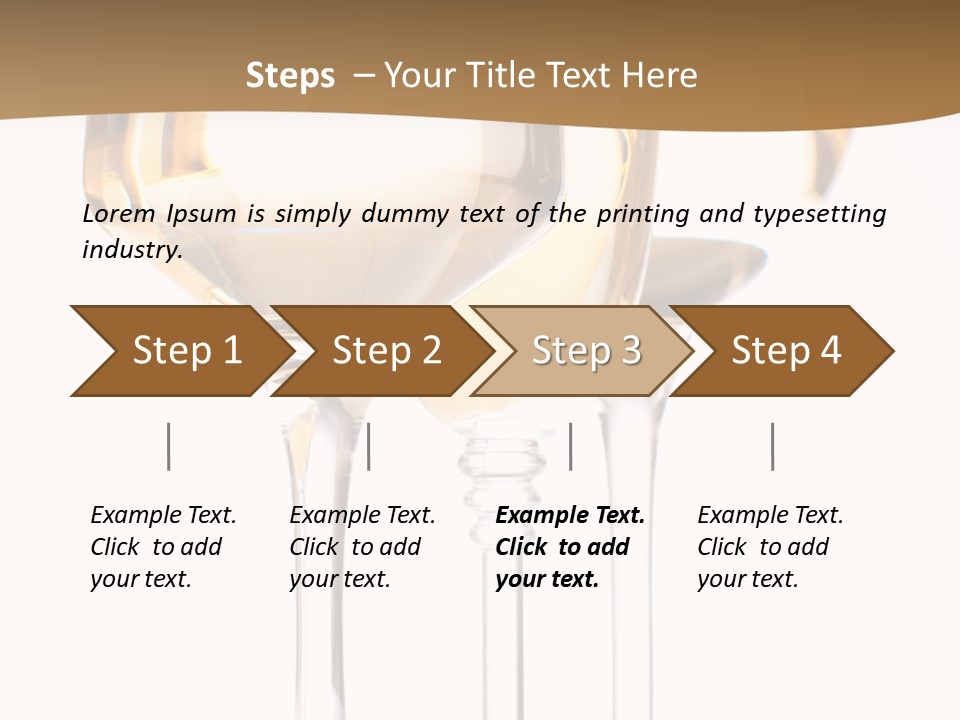 Life Organic White PowerPoint Template