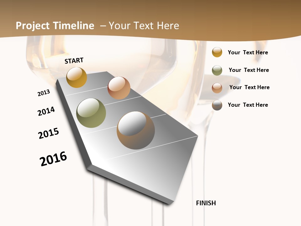Life Organic White PowerPoint Template
