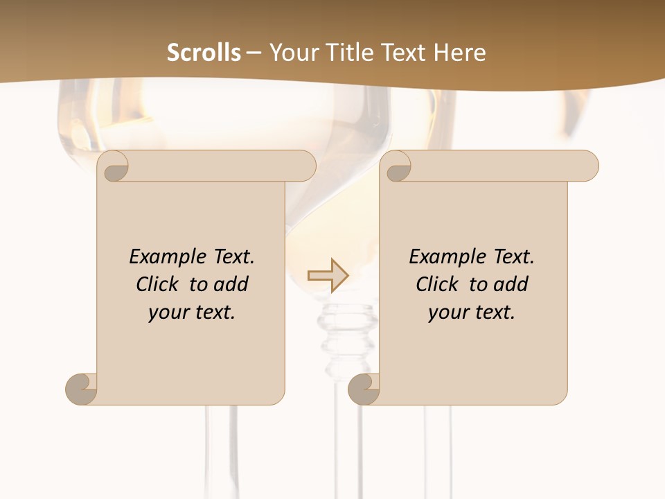 Life Organic White PowerPoint Template