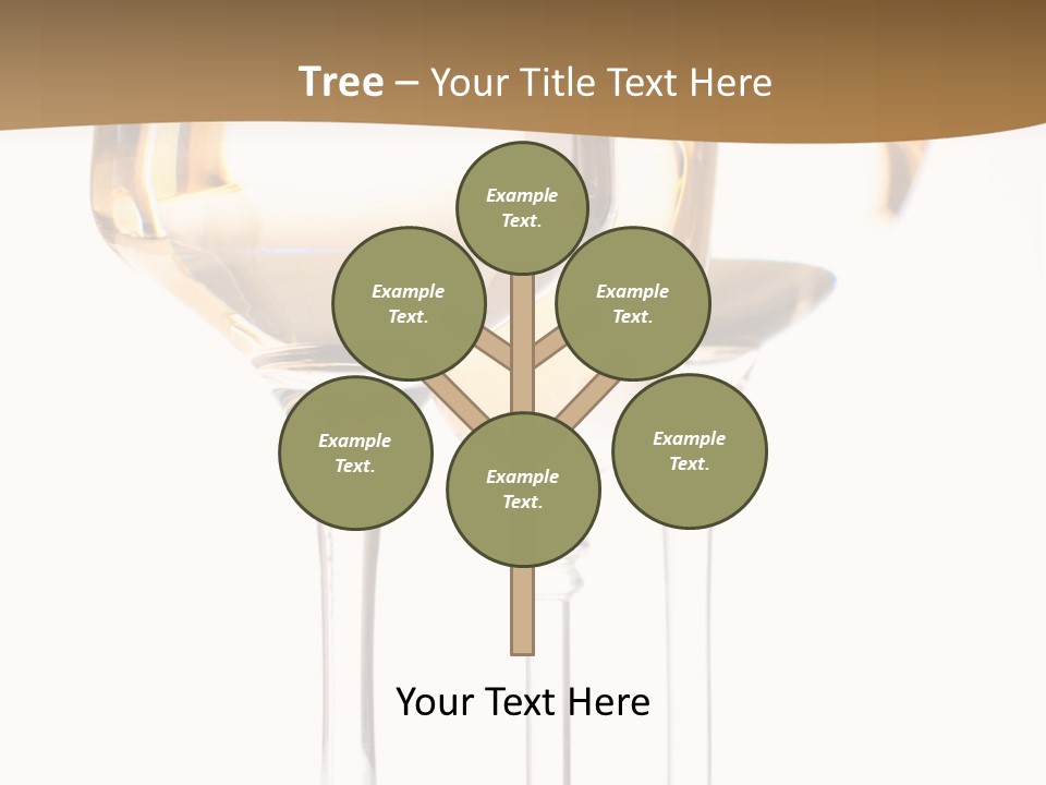 Life Organic White PowerPoint Template
