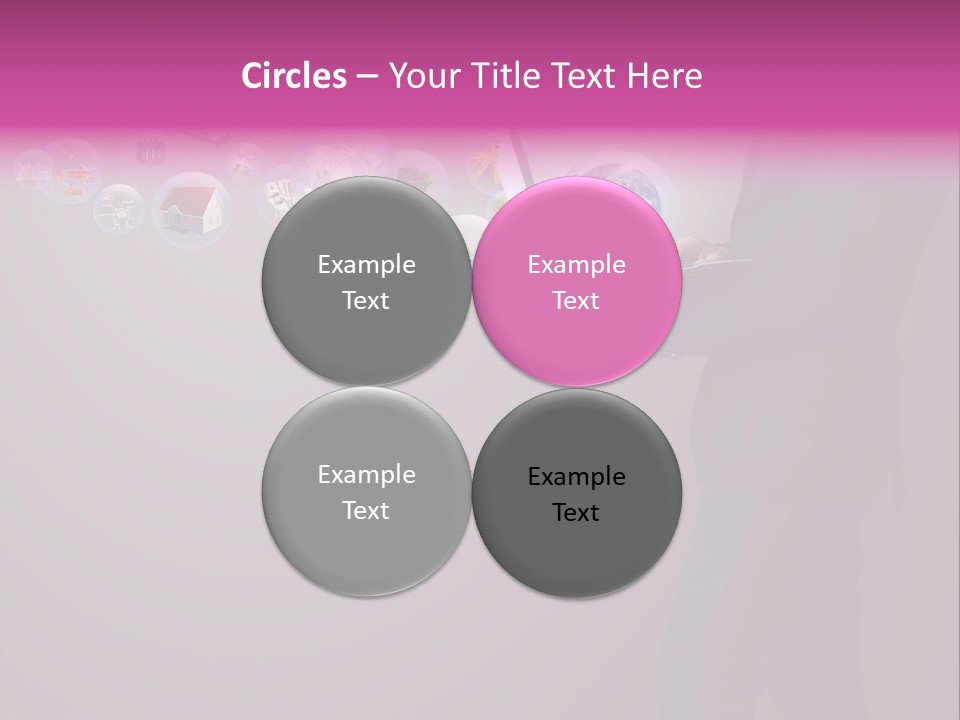 Globe Internet Background PowerPoint Template