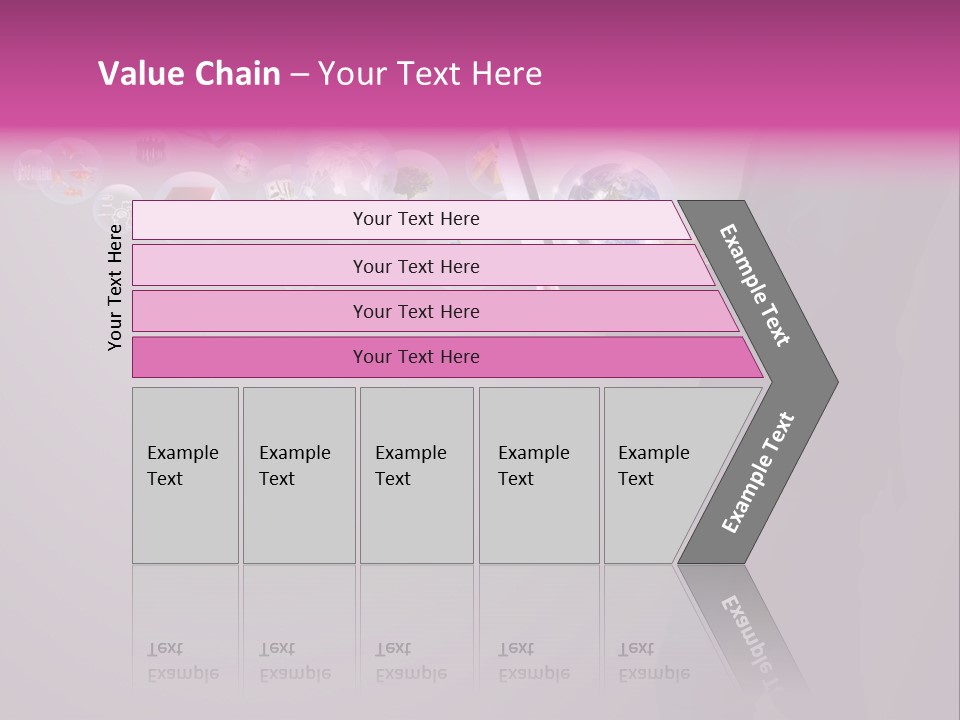 Globe Internet Background PowerPoint Template