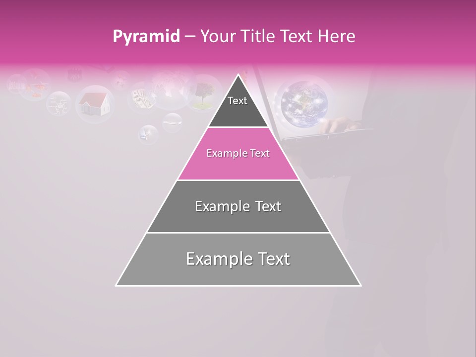 Globe Internet Background PowerPoint Template