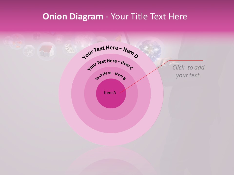 Globe Internet Background PowerPoint Template