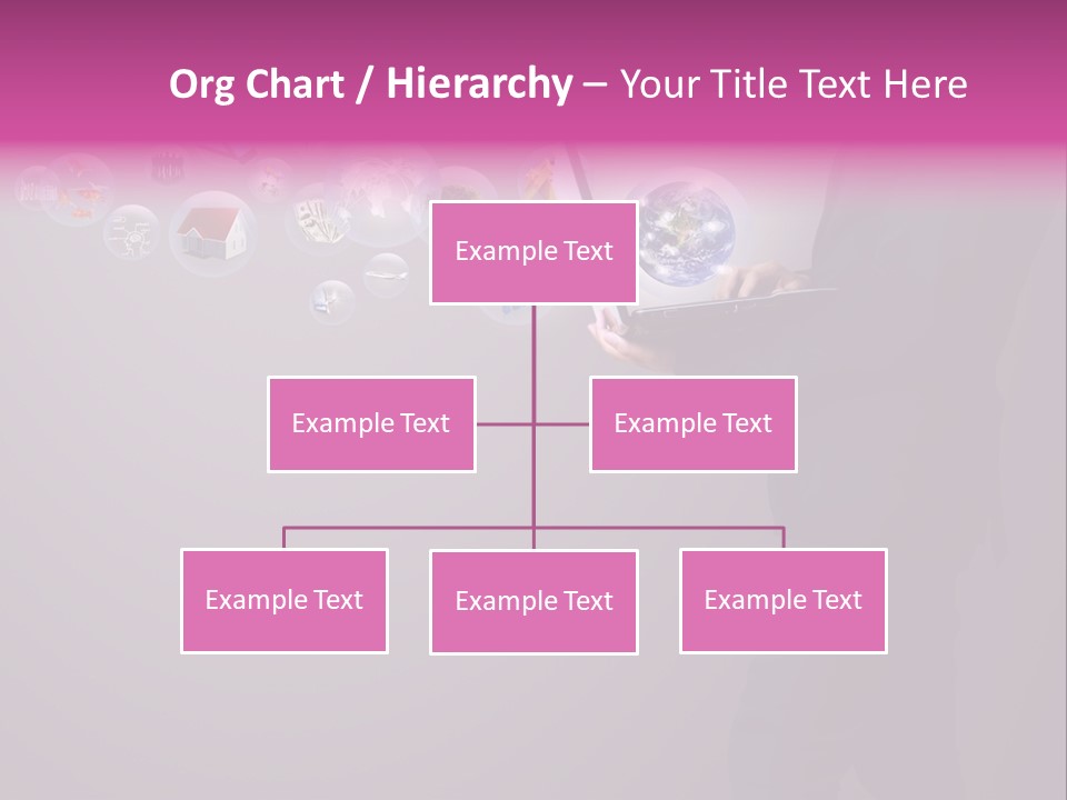 Globe Internet Background PowerPoint Template