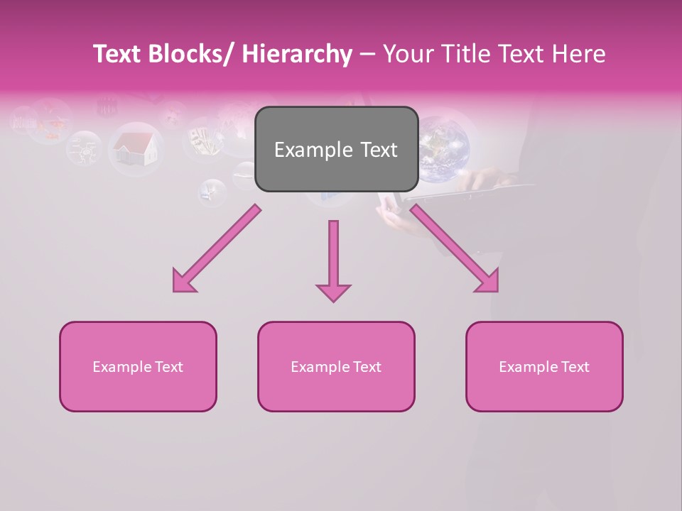 Globe Internet Background PowerPoint Template