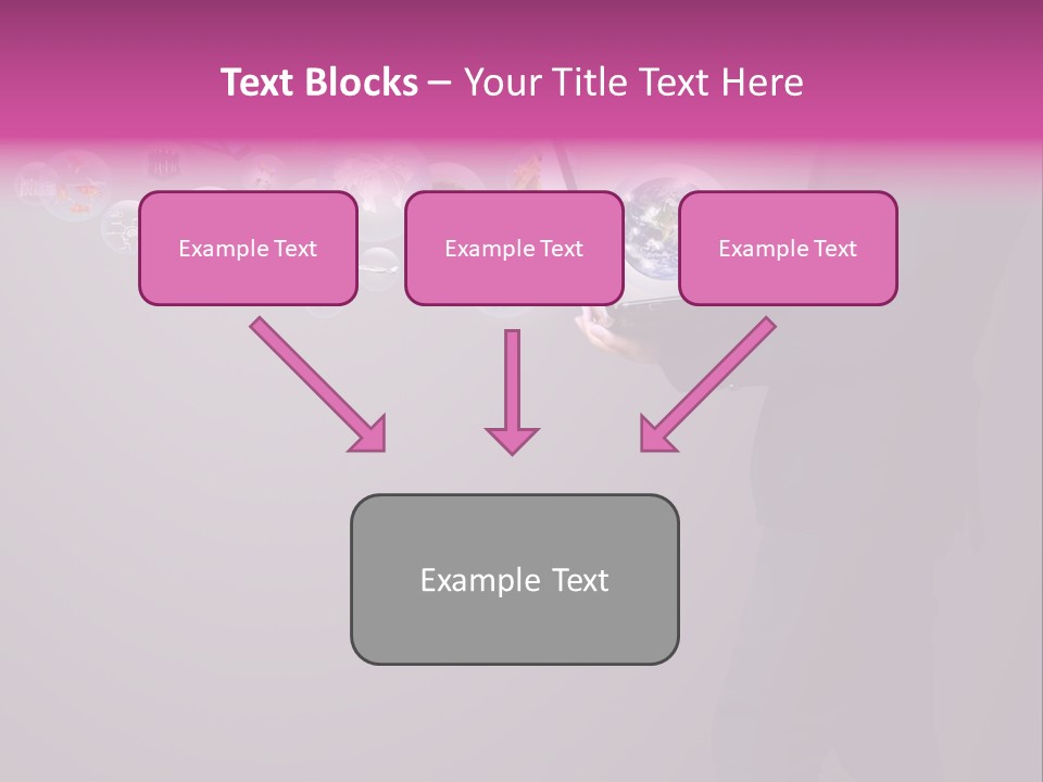 Globe Internet Background PowerPoint Template