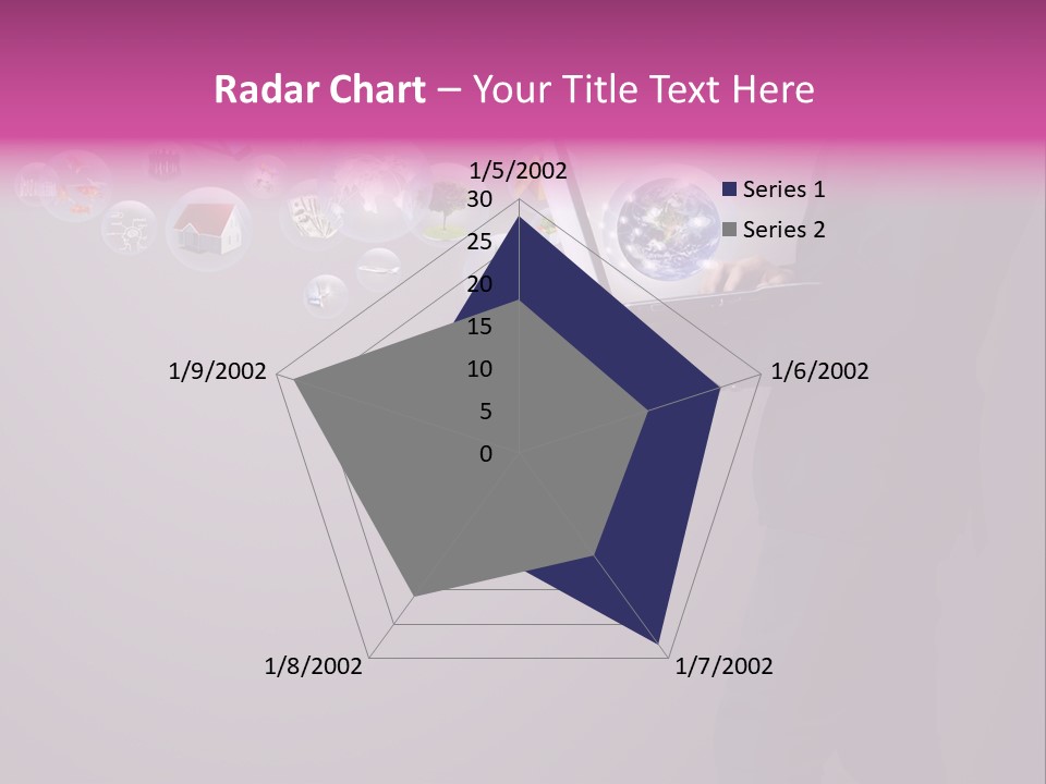 Globe Internet Background PowerPoint Template