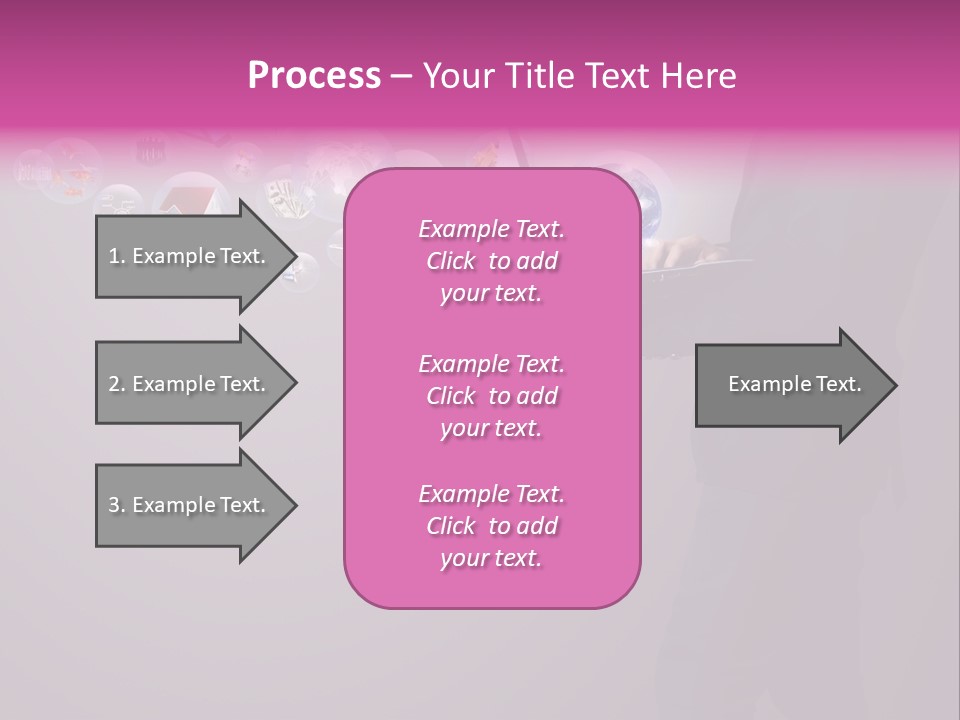 Globe Internet Background PowerPoint Template