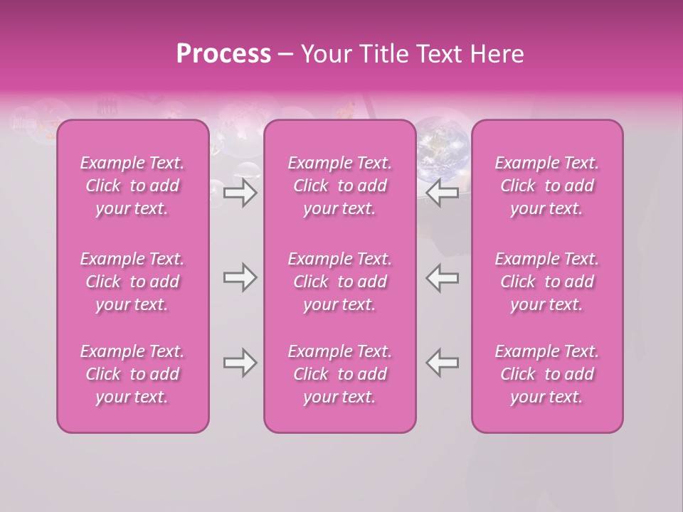 Globe Internet Background PowerPoint Template