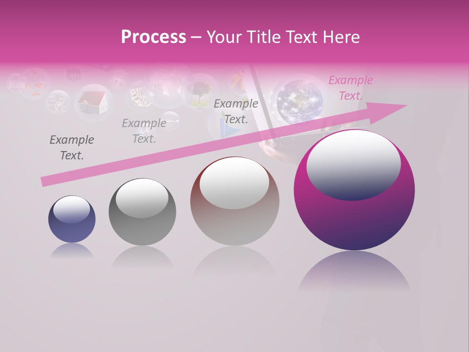 Globe Internet Background PowerPoint Template