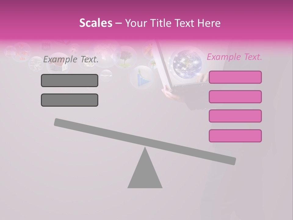 Globe Internet Background PowerPoint Template