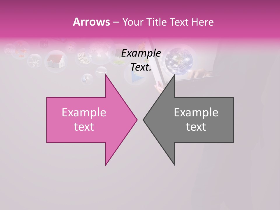 Globe Internet Background PowerPoint Template