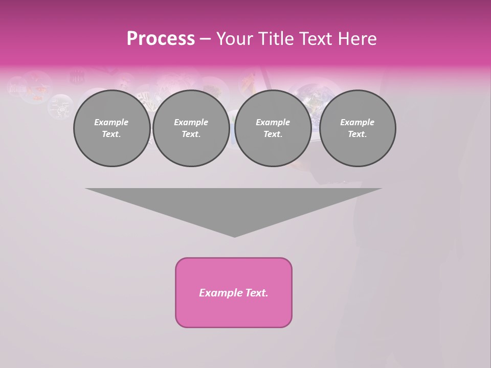 Globe Internet Background PowerPoint Template