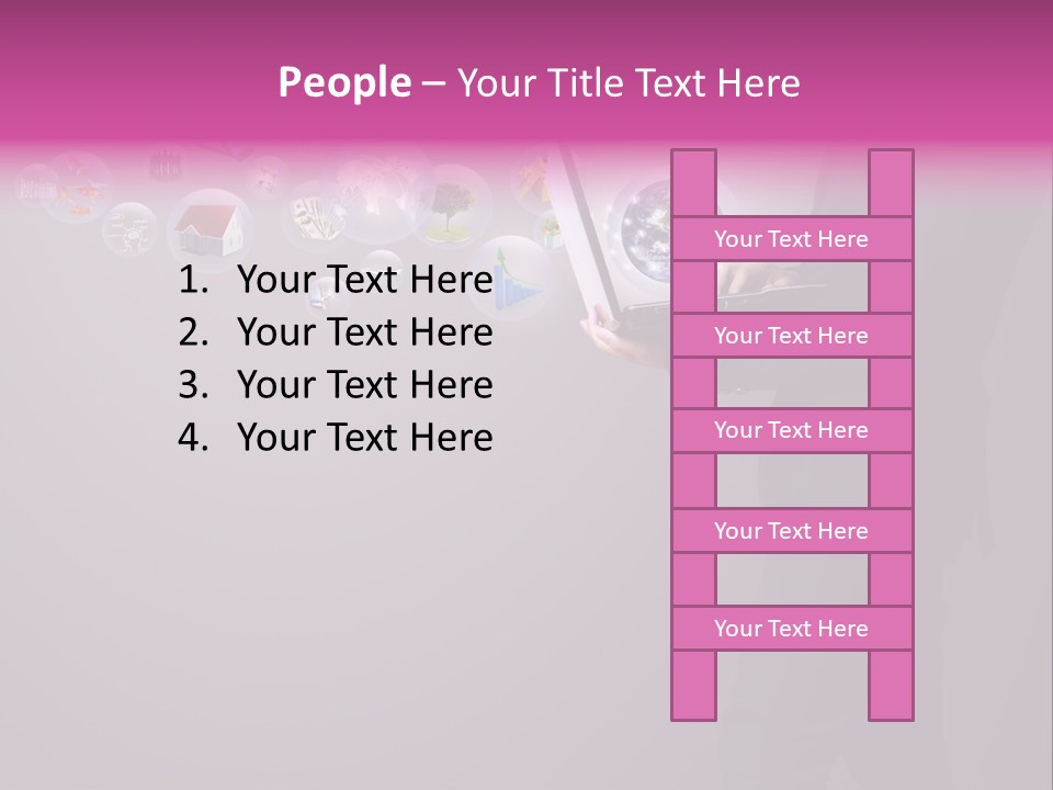 Globe Internet Background PowerPoint Template