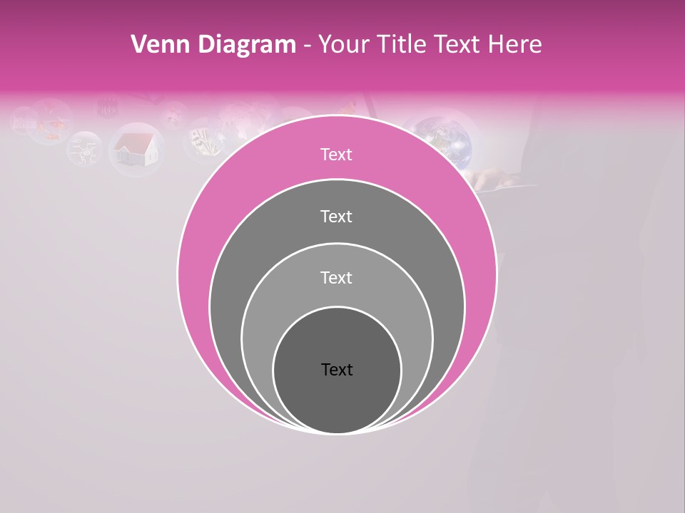 Globe Internet Background PowerPoint Template