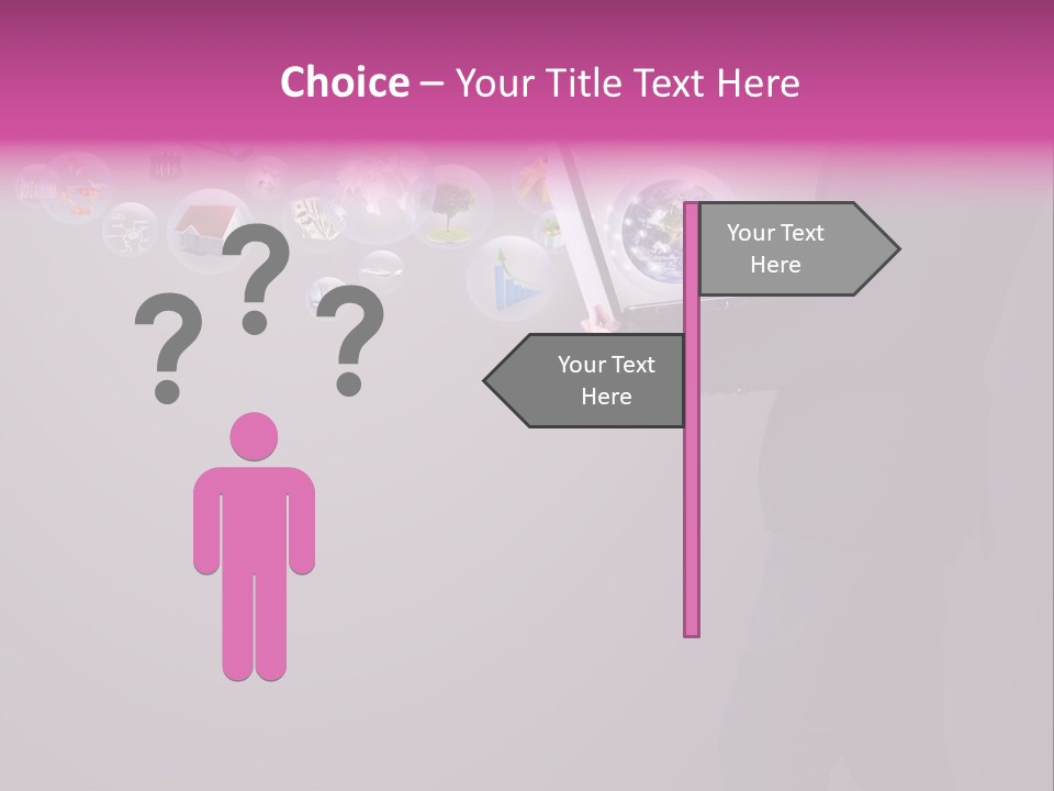 Globe Internet Background PowerPoint Template