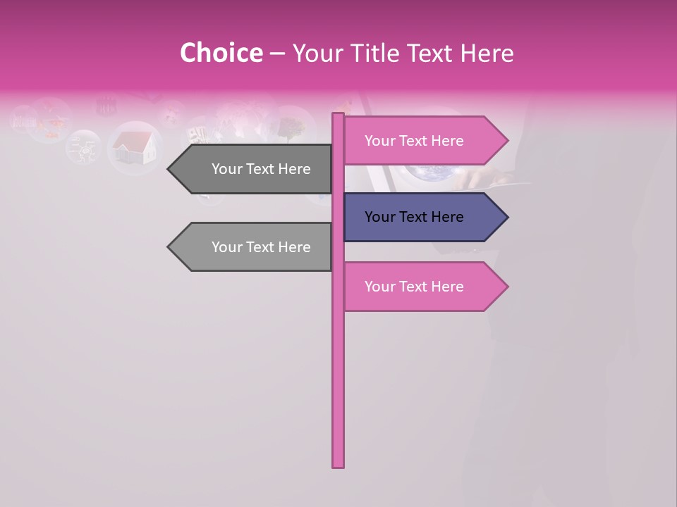Globe Internet Background PowerPoint Template