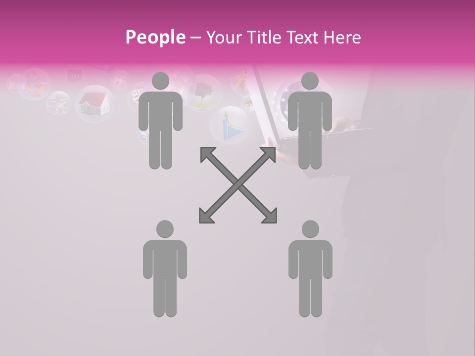 Globe Internet Background PowerPoint Template