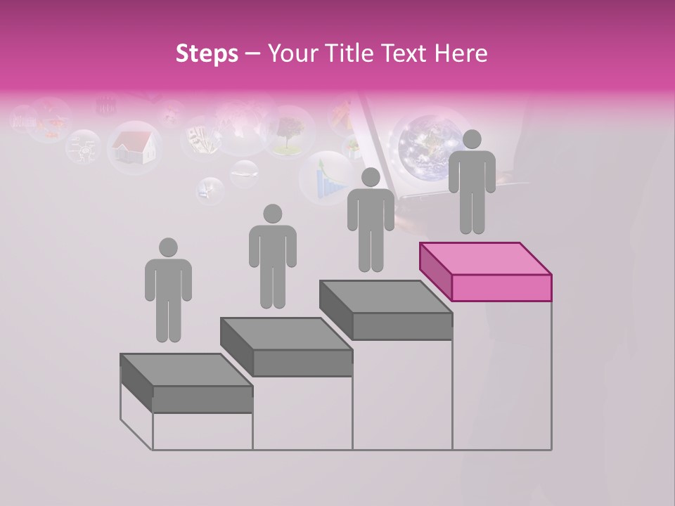 Globe Internet Background PowerPoint Template