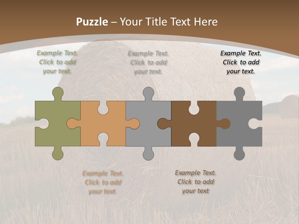 Space Fly Sunny PowerPoint Template