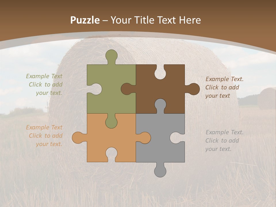 Space Fly Sunny PowerPoint Template