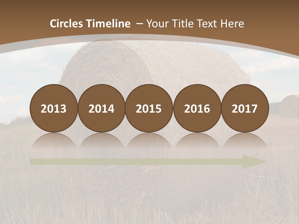 Space Fly Sunny PowerPoint Template