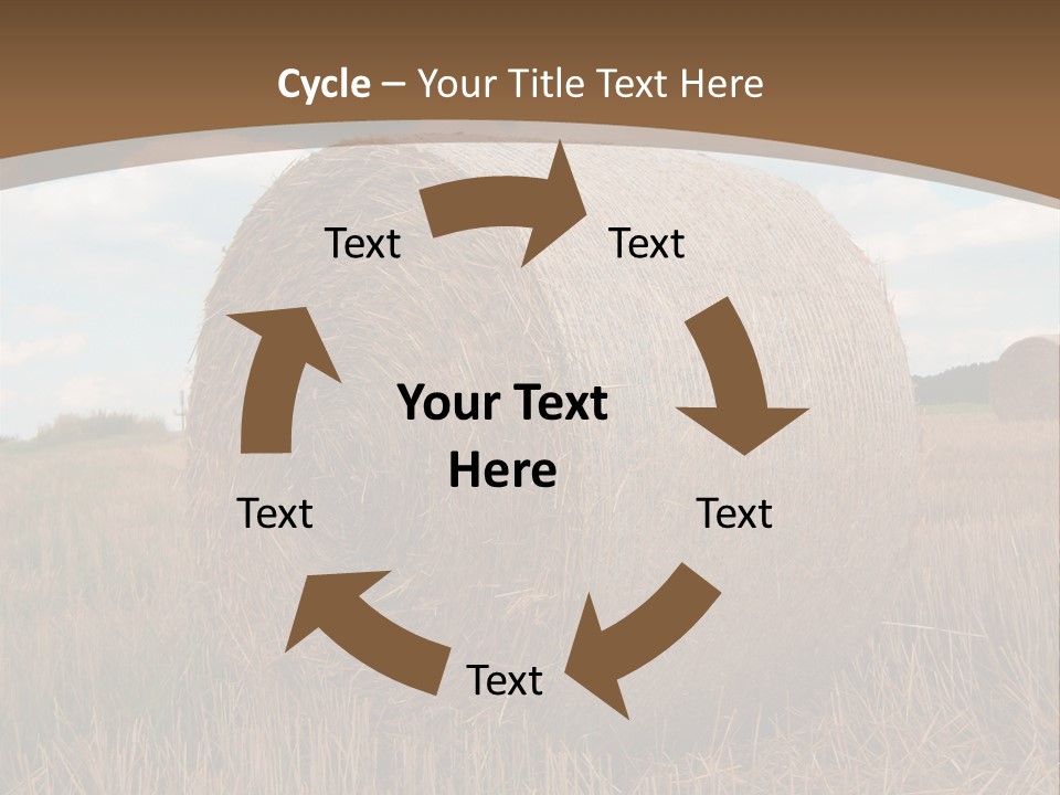 Space Fly Sunny PowerPoint Template