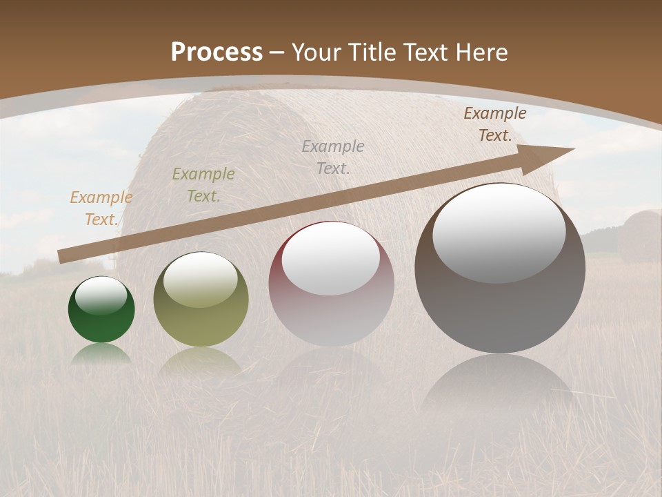 Space Fly Sunny PowerPoint Template