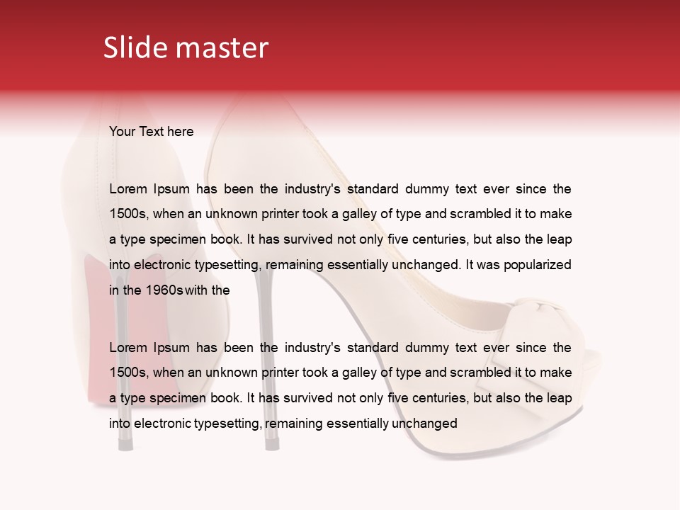 Leather Pretty Party PowerPoint Template