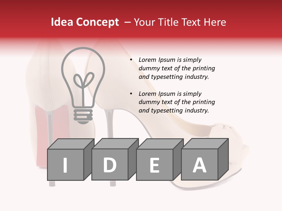 Leather Pretty Party PowerPoint Template