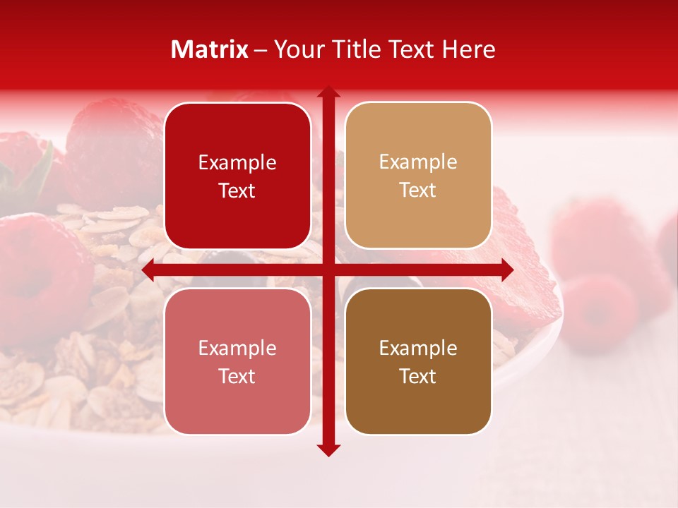 Fresh Studio Shot Bowl PowerPoint Template