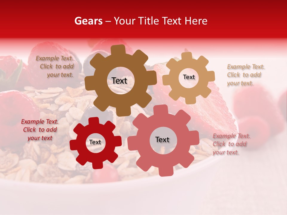 Fresh Studio Shot Bowl PowerPoint Template