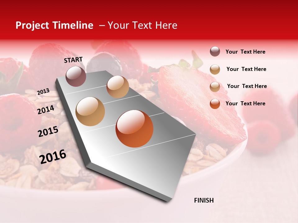 Fresh Studio Shot Bowl PowerPoint Template