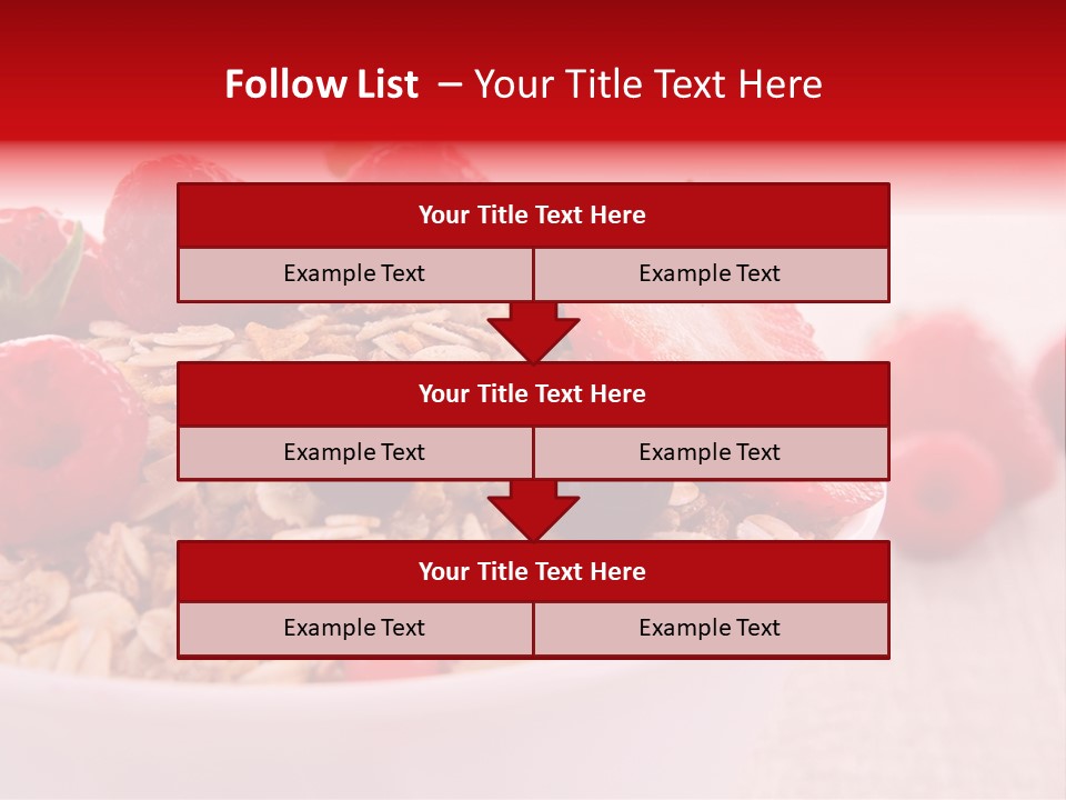 Fresh Studio Shot Bowl PowerPoint Template
