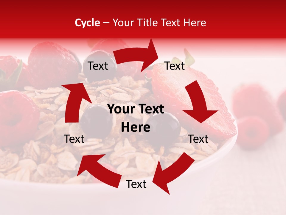 Fresh Studio Shot Bowl PowerPoint Template