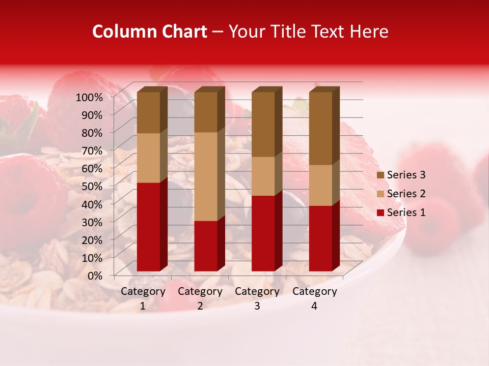 Fresh Studio Shot Bowl PowerPoint Template